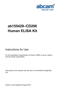 ab155429–CD200 Human ELISA Kit Instructions for Use