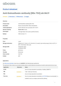 Anti-Sialoadhesin antibody [HSn 7D2] ab18619 Product datasheet 2 Abreviews 2 Images