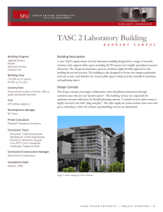 TASC 2 Laboratory Building  Building Description