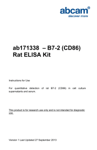 ab171338  – B7-2 (CD86) Rat ELISA Kit