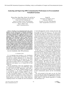 Analyzing and Improving MPI Communication Performance in Overcommitted Virtualized Systems