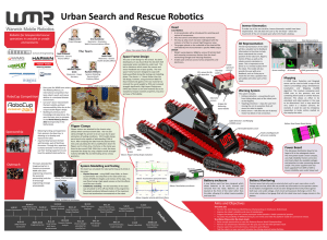 Urban Search and Rescue Robotics The Team