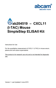 ab204519  –  CXCL11 (I-TAC) Mouse SimpleStep ELISA® Kit