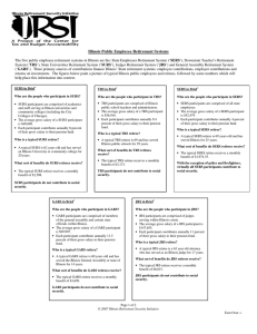 Illinois Public Employee Retirement Systems