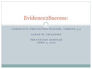 Evidence2Success: