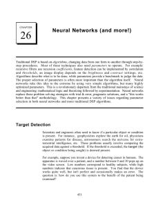 26 Neural Networks (and more!)