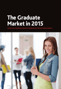 The Graduate Market in 2015 High Fliers Research
