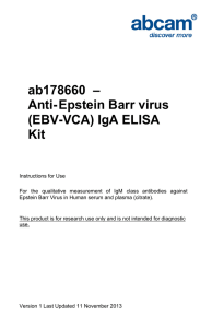 ab178660  – Anti- Epstein Barr virus (EBV-VCA) IgA ELISA