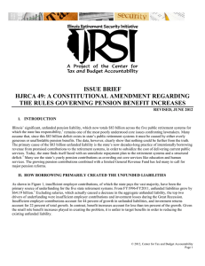 ISSUE BRIEF HJRCA 49: A CONSTITUTIONAL AMENDMENT REGARDING