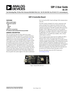 SDP-S User Guide UG-291