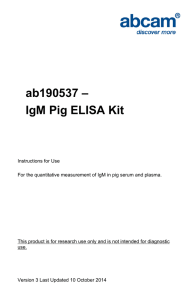 ab190537 – IgM Pig ELISA Kit