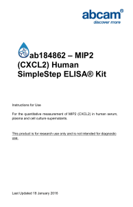 ab184862 – MIP2 (CXCL2) Human SimpleStep ELISA® Kit