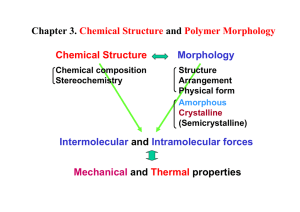 Chapter 3. and properties Chemical Structure