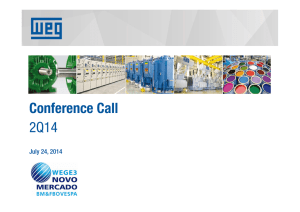 Conference Call 2Q14 July 24, 2014