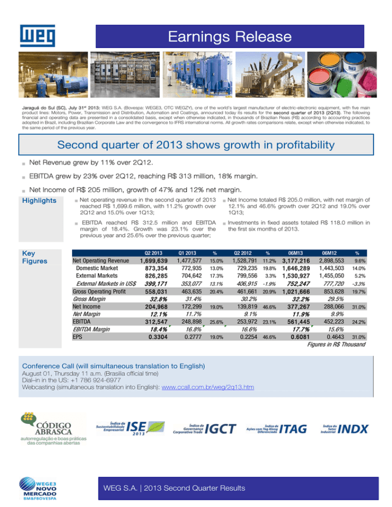 Earnings Release