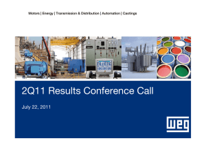 2Q11 Results Conference Call  July 22, 2011