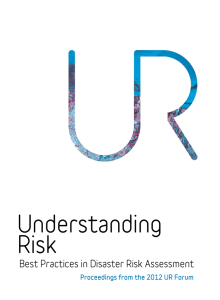 Understanding Risk UNDERSTANDING RISK