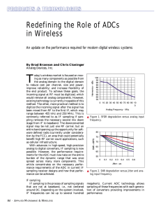 T Redefining the Role of ADCs in Wireless