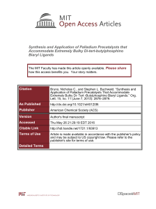 Synthesis and Application of Palladium Precatalysts that Accommodate Extremely Bulky Di-tert-butylphosphino