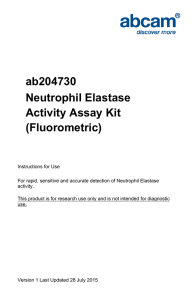 ab204730 Neutrophil Elastase Activity Assay Kit (Fluorometric)