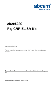 ab205089 – Pig CRP ELISA Kit