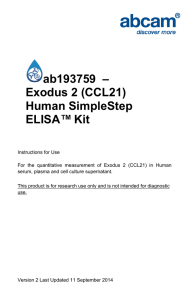 ab193759  – Exodus 2 (CCL21) Human SimpleStep ELISA™