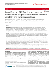 Quantification of LV function and mass by cardiovascular magnetic resonance: multi-center
