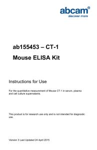 ab155453 – CT-1 Mouse ELISA Kit Instructions for Use