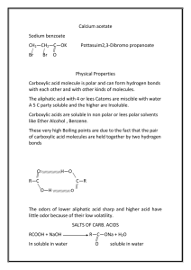 Calcium acetate  Sodium benzoate CH