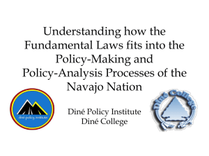 Understanding how the Fundamental Laws fits into the Policy-Making and