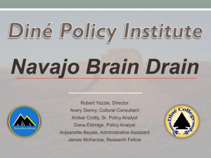 Navajo Brain Drain