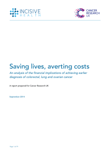 Saving lives, averting costs