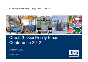 Credit Suisse Equity Ideas Conference 2012 January,  2012