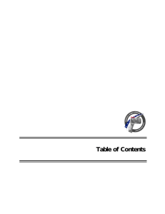 NMD Table of Contents  T e a m