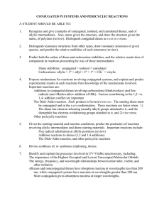 CONJUGATED PI SYSTEMS AND PERICYCLIC REACTIONS  1.