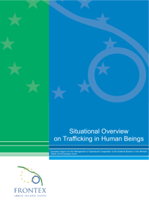 Situational Overview on Trafficking in Human Beings