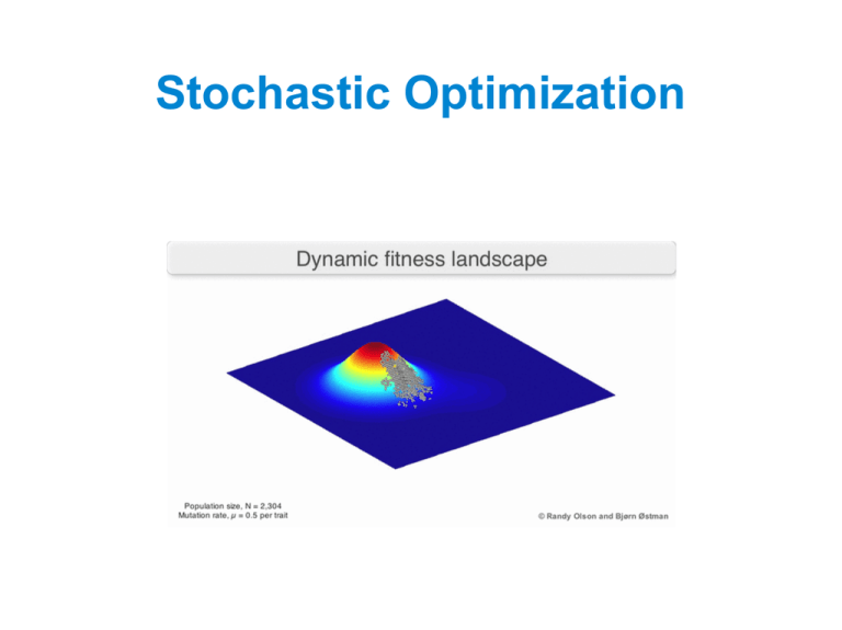 Stochastic Model Another Name