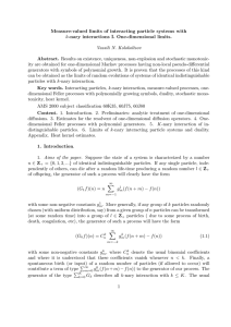 Measure-valued limits of interacting particle systems with k Vassili N. Kolokoltsov