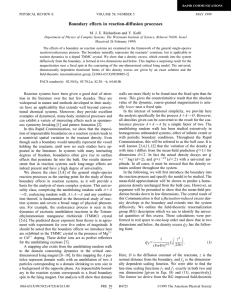 Boundary effects in reaction-diffusion processes