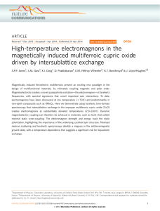 High-temperature electromagnons in the magnetically induced multiferroic cupric oxide