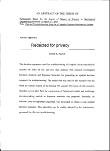 Redacted for privacy AN ABSTRACT OF THE THESIS OF