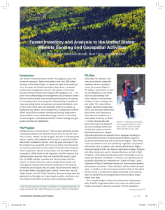 Forest Inventory and Analysis in the United States: Introduction