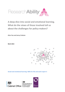 A deep dive into social and emotional learning.