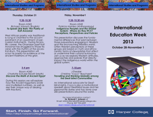 International Studies and Programs