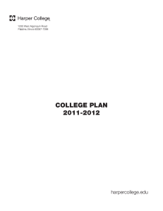 COLLEGE PLAN 2011-2012 harpercollege.edu