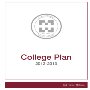 College Plan 2012-2013