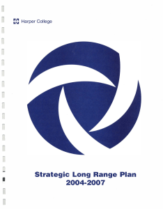 � Strategic  Long  Range  Plan 2004-2007 I