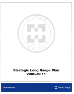 2008-2011 Strategic Long Range Plan