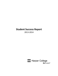 Student Success Report 2013-2014