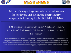 Mercury’s magnetosphere-solar wind interaction for northward and southward interplanetary